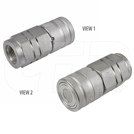 Aic Replacement Parts Coupler Female Flat Fac Fits Caterpillar Models 1532994